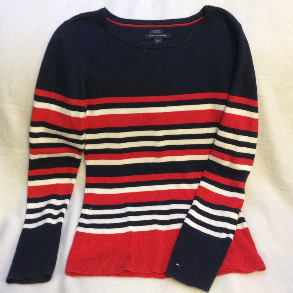 Tommy Hilfiger crew neck long sleeve sweater